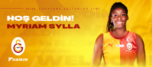 Galatasaray Daikin, İtalyan Smaçör Myriam Sylla’yı Resmen açıkldı